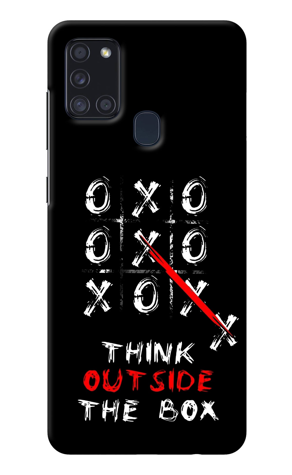 Think out of the BOX Samsung A21s Back Cover