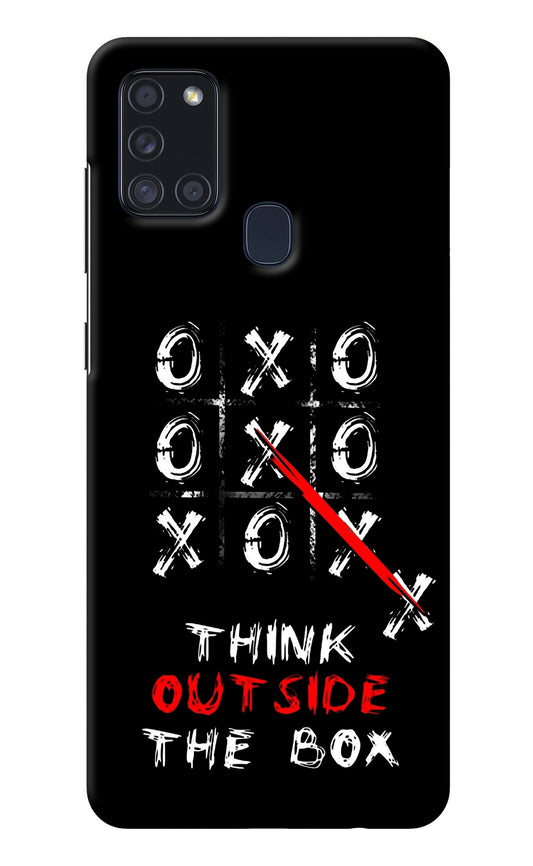 Think out of the BOX Samsung A21s Back Cover