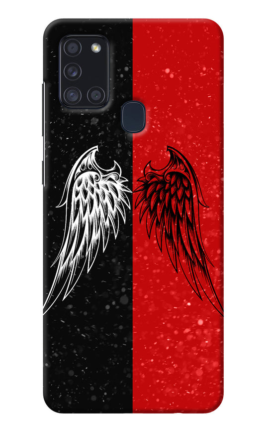Wings Samsung A21s Back Cover
