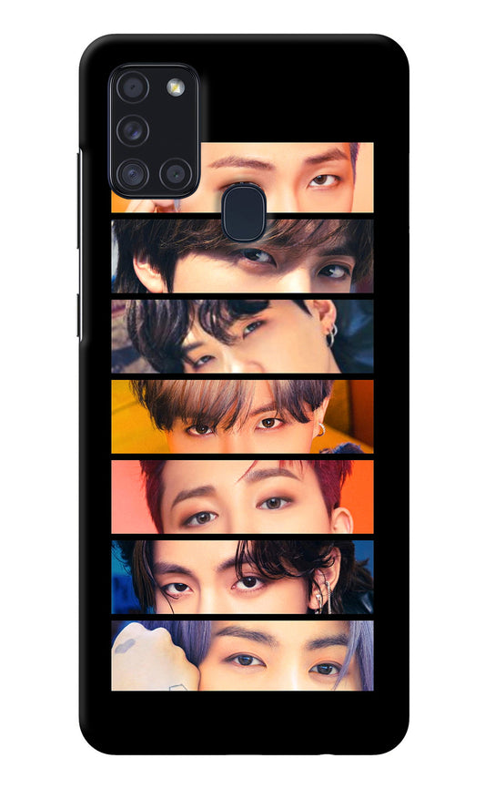 BTS Eyes Samsung A21s Back Cover