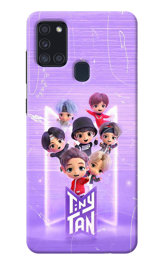 BTS Tiny Tan Samsung A21s Back Cover