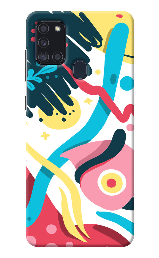 Trippy Samsung A21s Back Cover