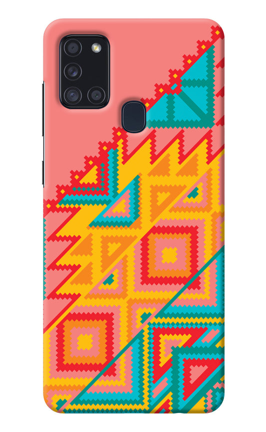 Aztec Tribal Samsung A21s Back Cover