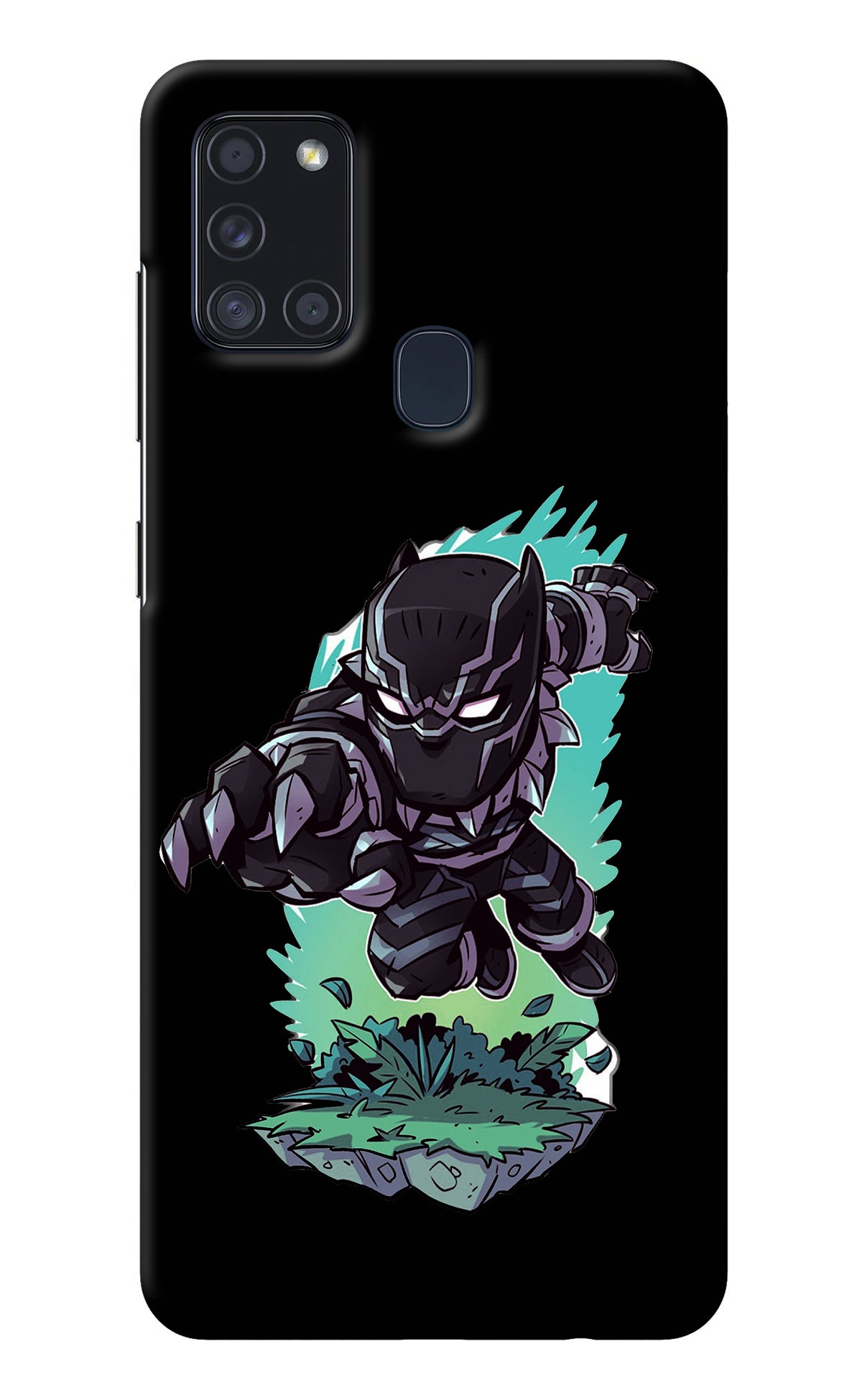 Black Panther Samsung A21s Back Cover