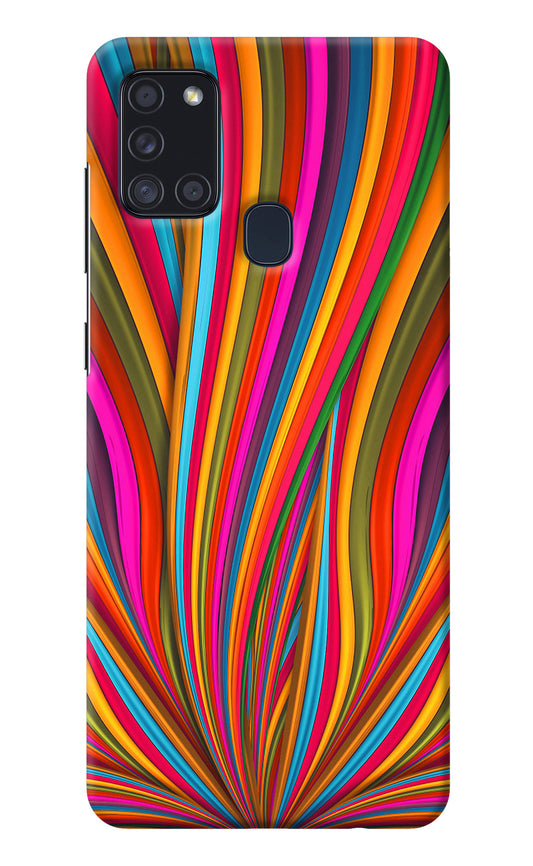 Trippy Wavy Samsung A21s Back Cover