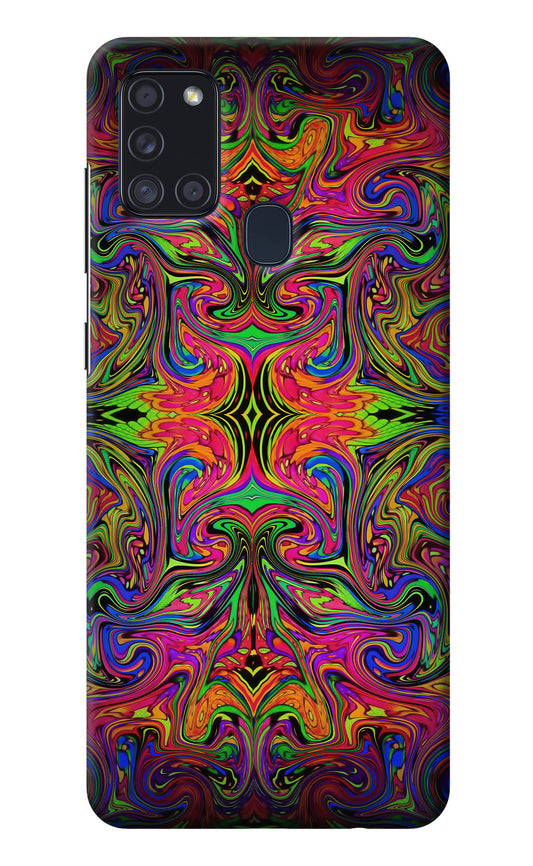 Psychedelic Art Samsung A21s Back Cover