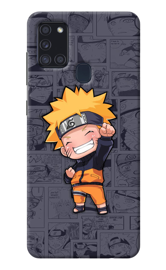 Chota Naruto Samsung A21s Back Cover