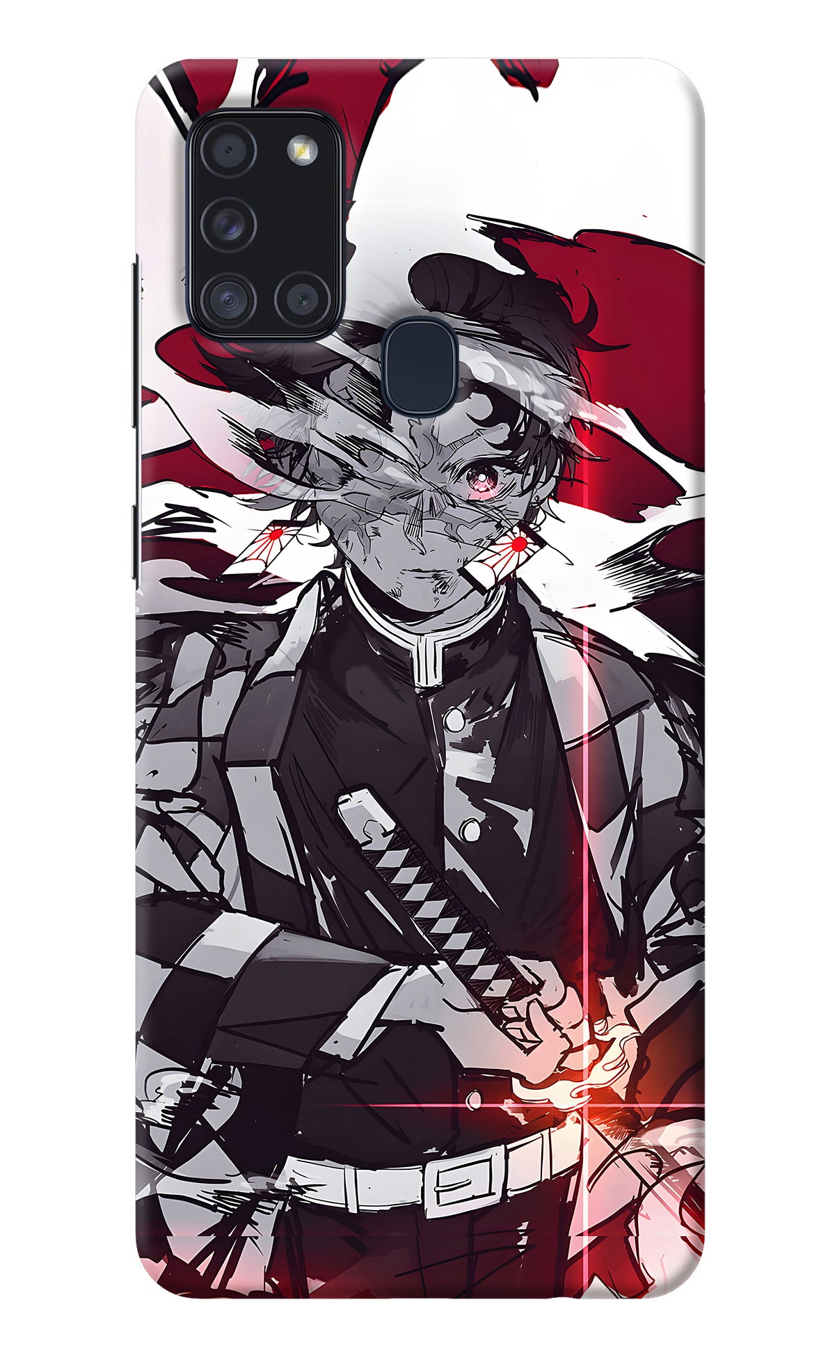 Demon Slayer Samsung A21s Back Cover