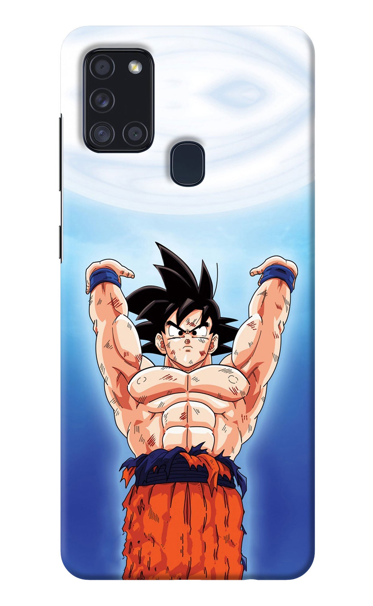 Goku Power Samsung A21s Back Cover