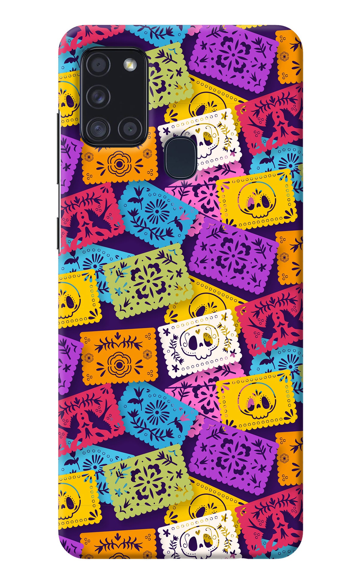 Mexican Pattern Samsung A21s Back Cover