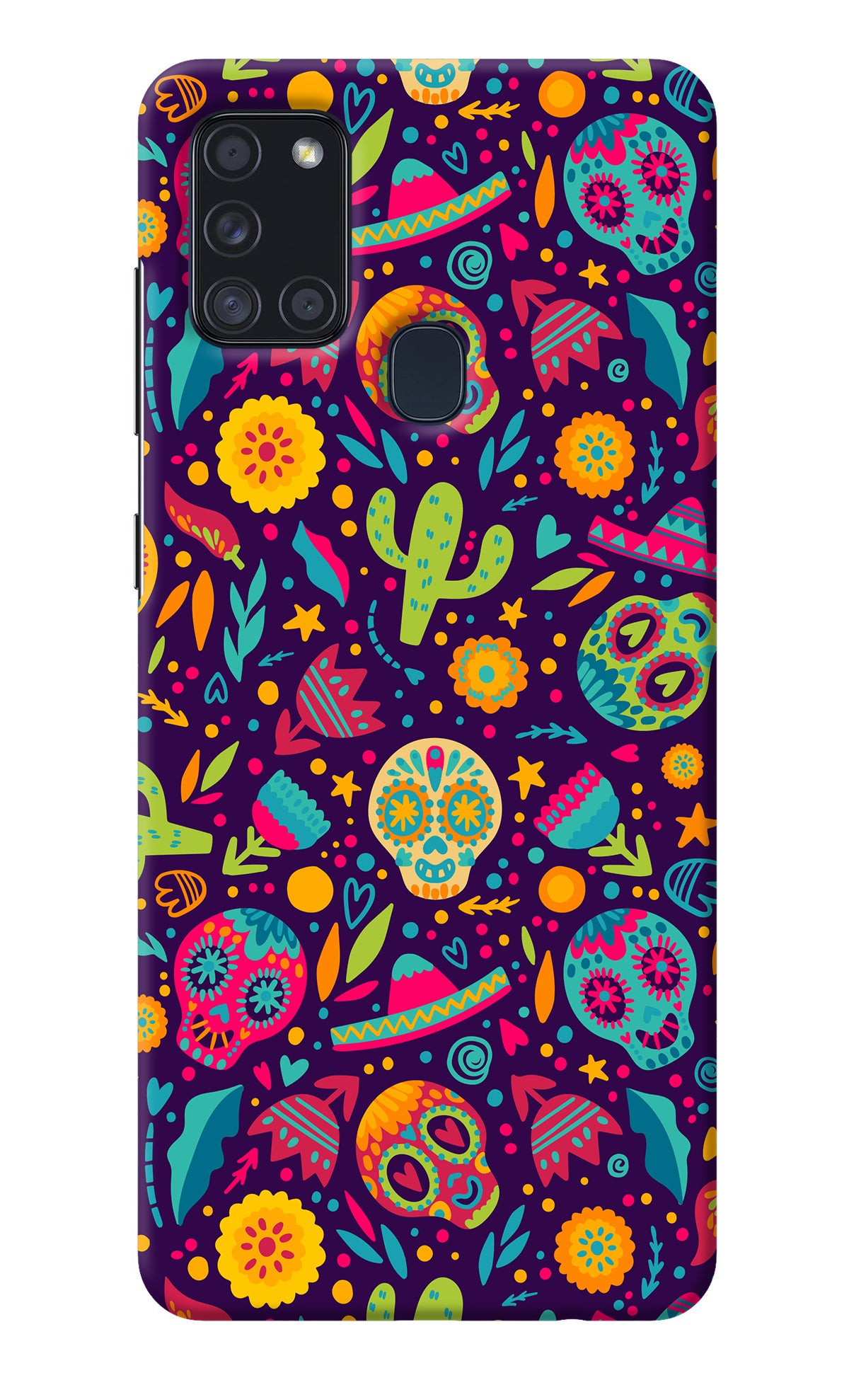 Mexican Design Samsung A21s Back Cover