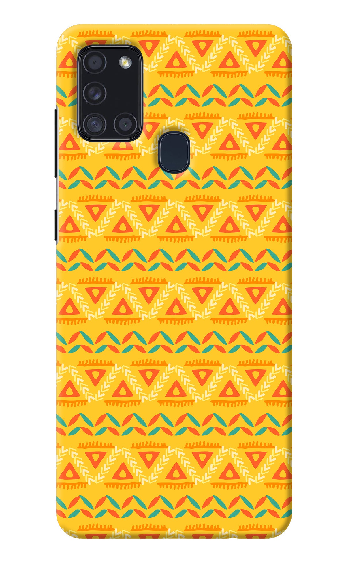 Tribal Pattern Samsung A21s Back Cover