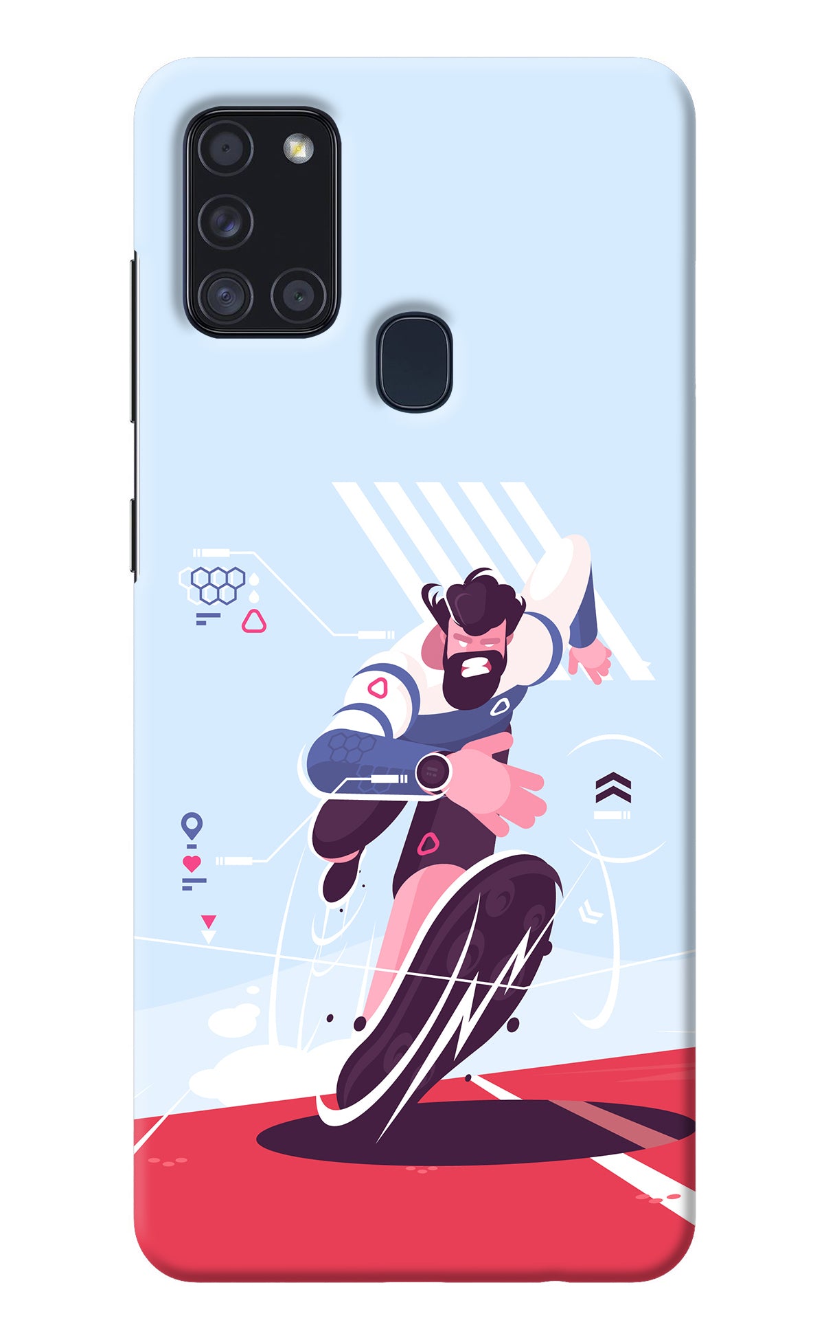 Run Pro Samsung A21s Back Cover