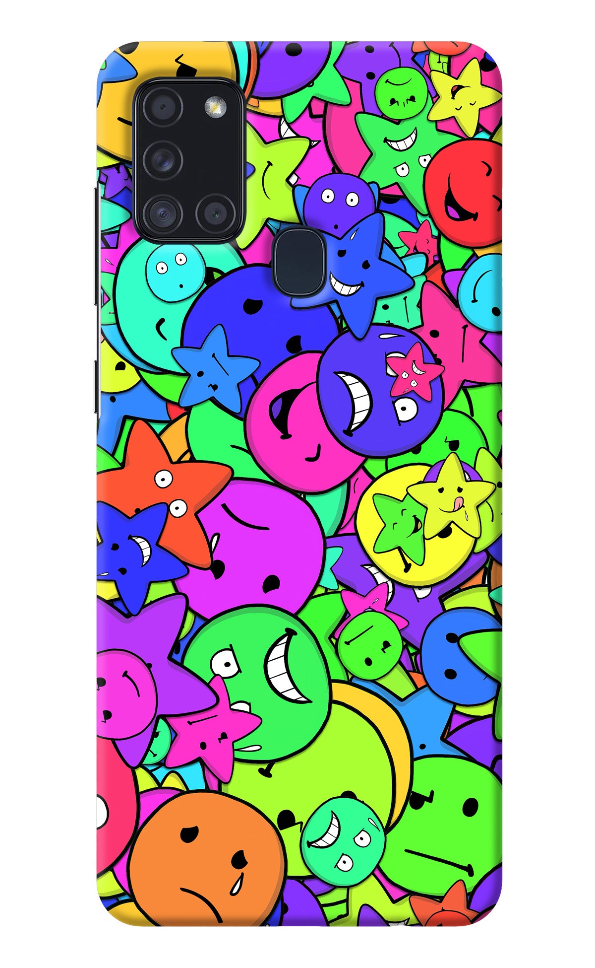 Fun Doodle Samsung A21s Back Cover
