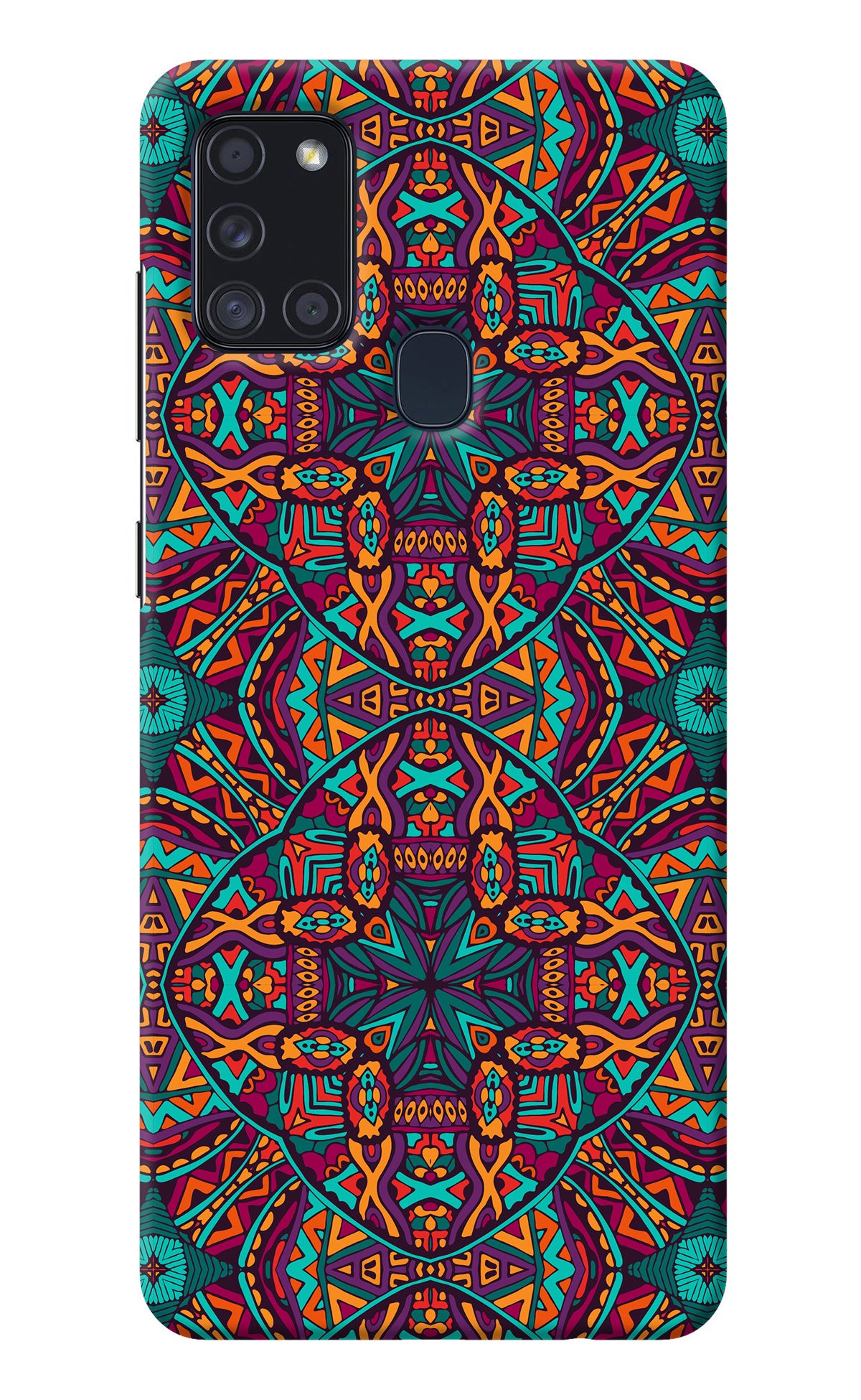 Colour Mandala Samsung A21s Back Cover