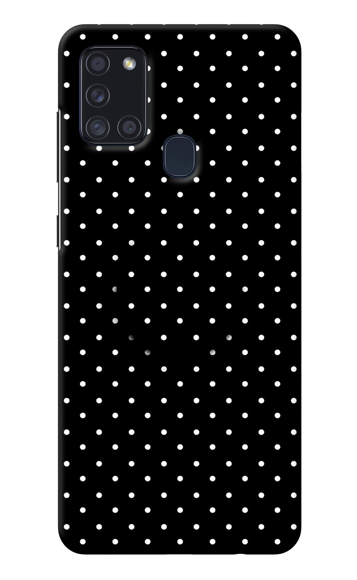 White Dots Samsung A21s Pop Case