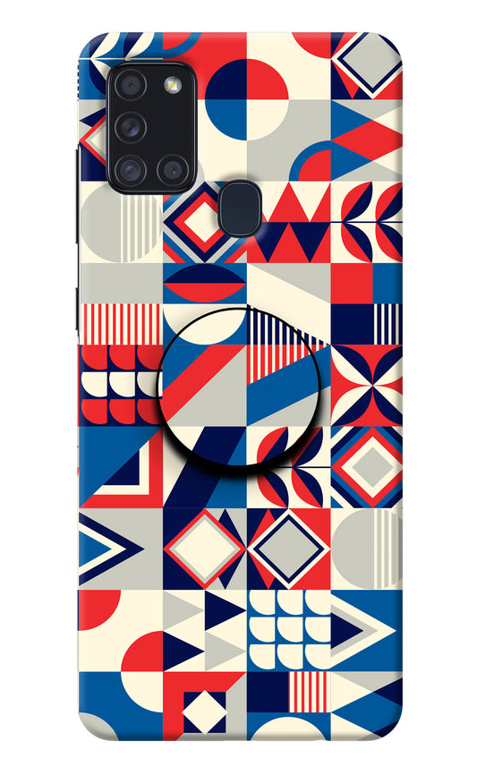 Colorful Pattern Samsung A21s Pop Case