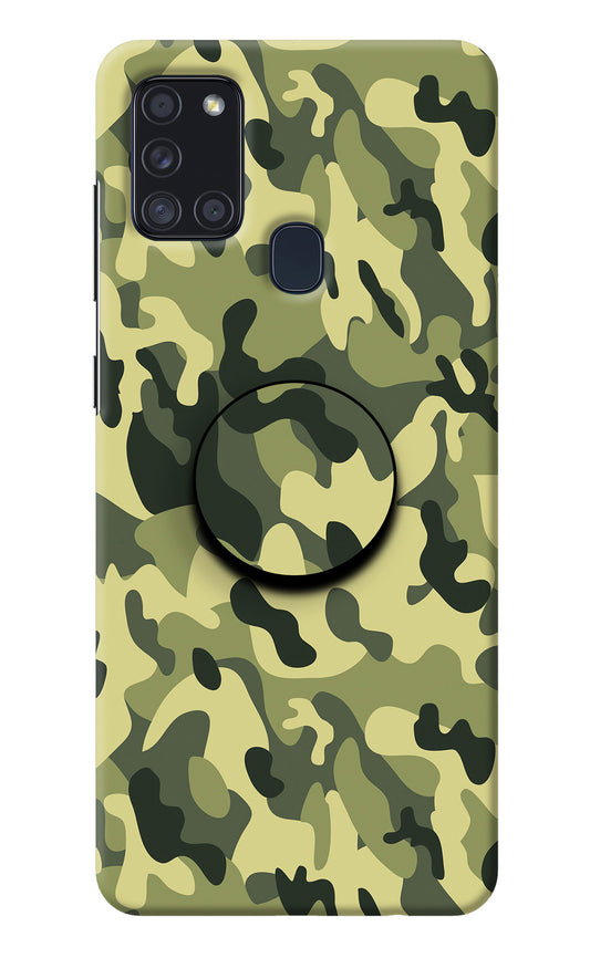 Camouflage Samsung A21s Pop Case