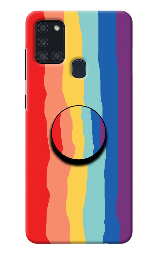 Rainbow Samsung A21s Pop Case