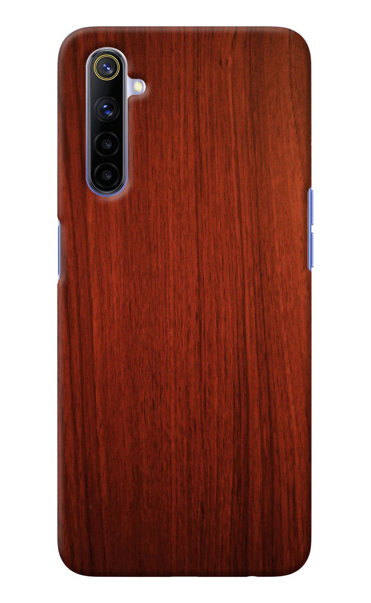 Wooden Plain Pattern Realme 6/6i Back Cover