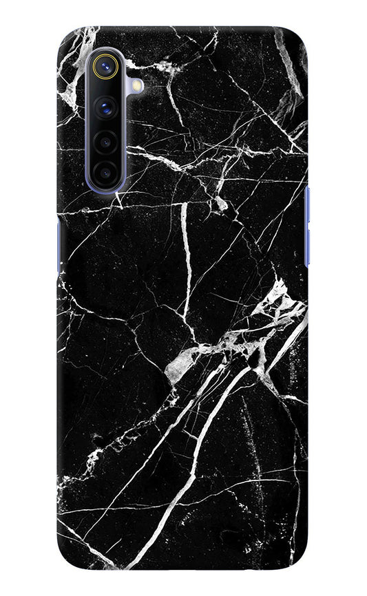 Black Marble Pattern Realme 6/6i Back Cover