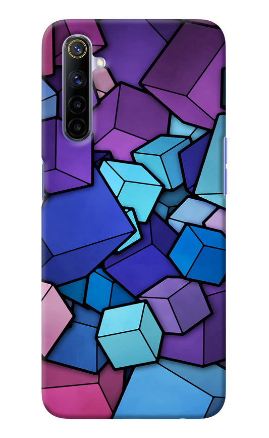 Cubic Abstract Realme 6/6i Back Cover