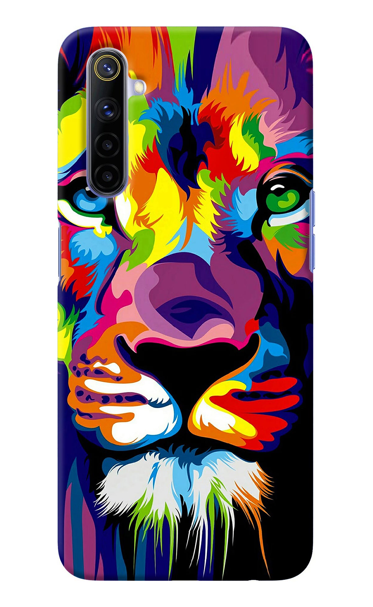 Lion Realme 6/6i Back Cover