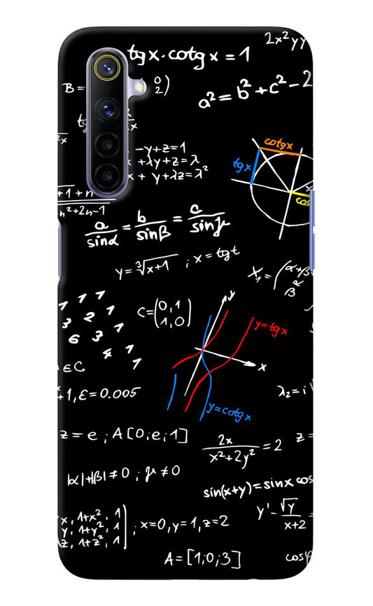 Mathematics Formula Realme 6/6i Back Cover