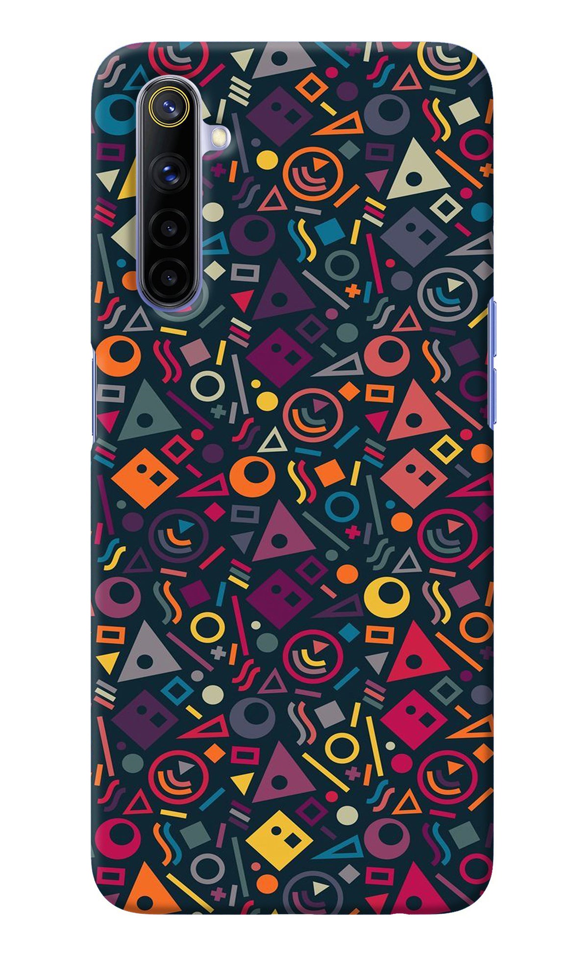 Geometric Abstract Realme 6/6i Back Cover