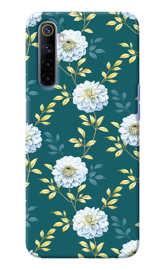 Flowers Realme 6/6i Back Cover