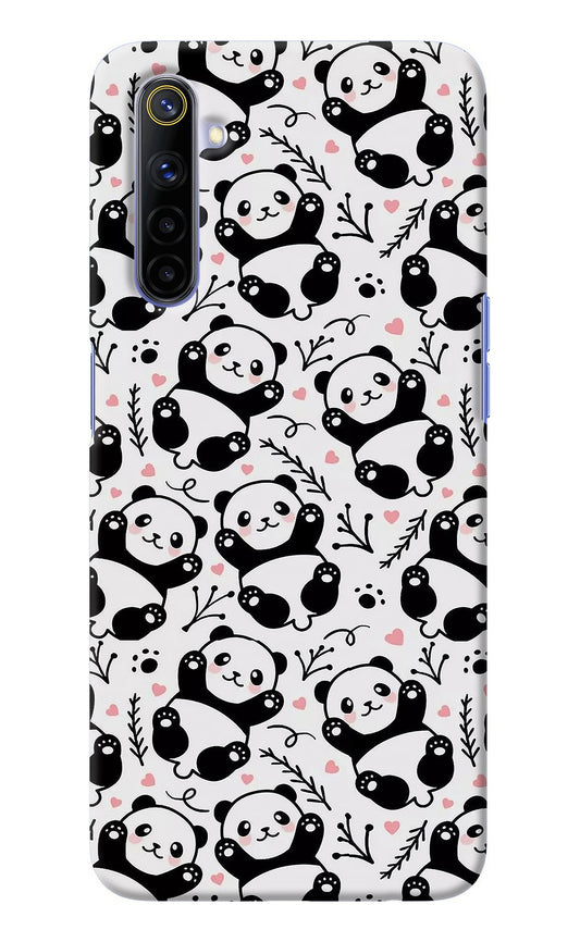 Cute Panda Realme 6/6i Back Cover