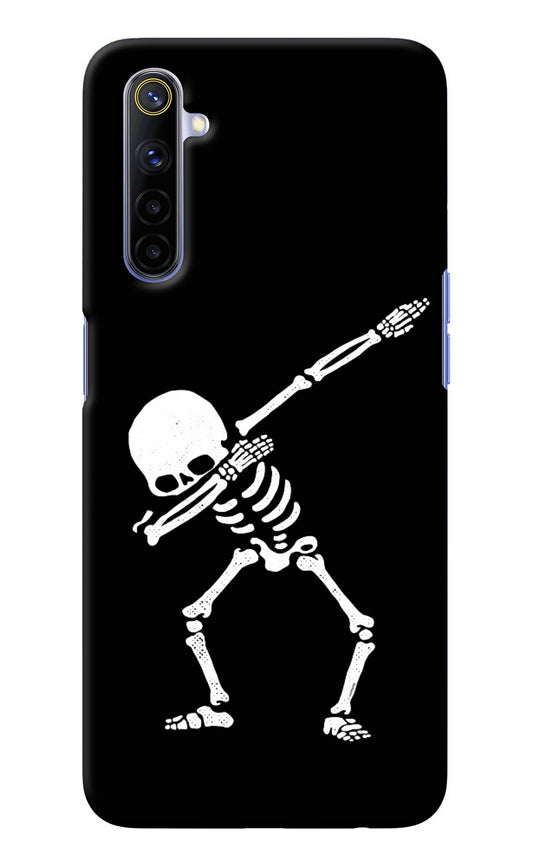 Dabbing Skeleton Art Realme 6/6i Back Cover