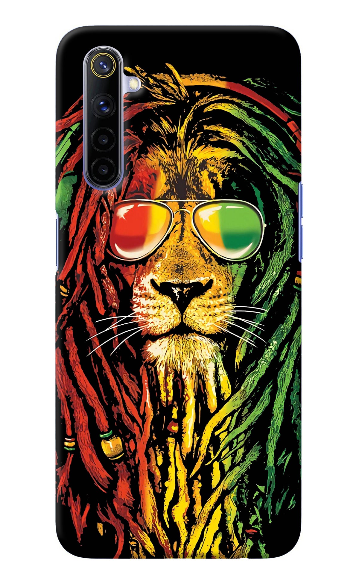 Rasta Lion Realme 6/6i Back Cover