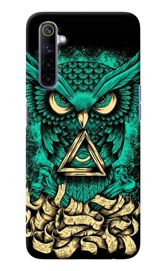 Green Owl Realme 6/6i Back Cover