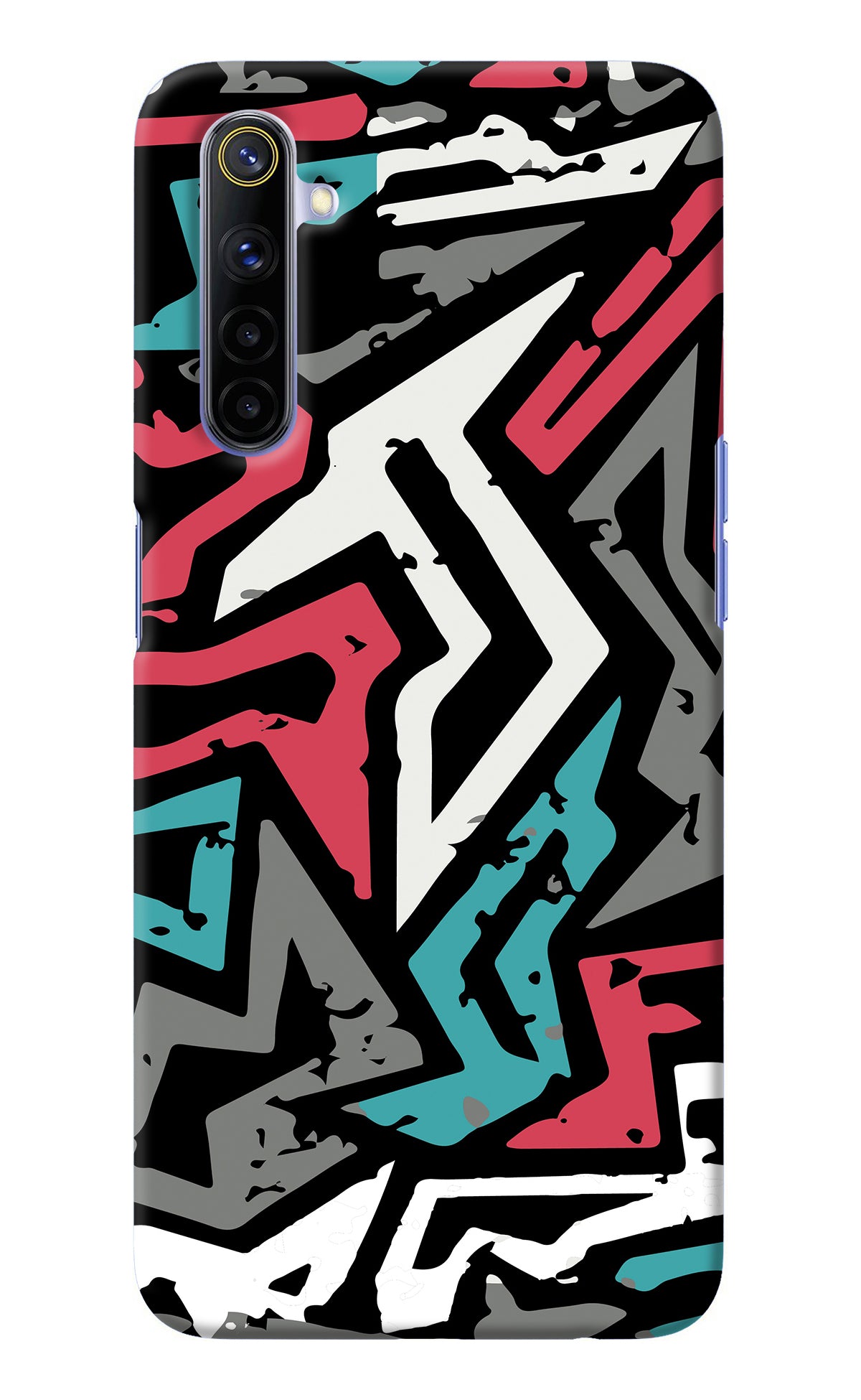 Geometric Graffiti Realme 6/6i Back Cover