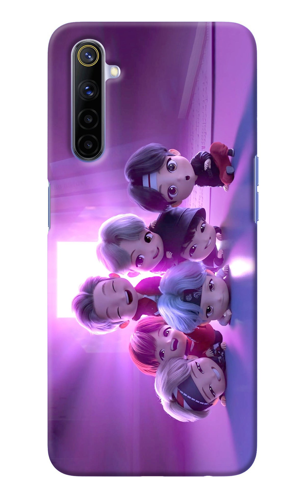 BTS Chibi Realme 6/6i Back Cover