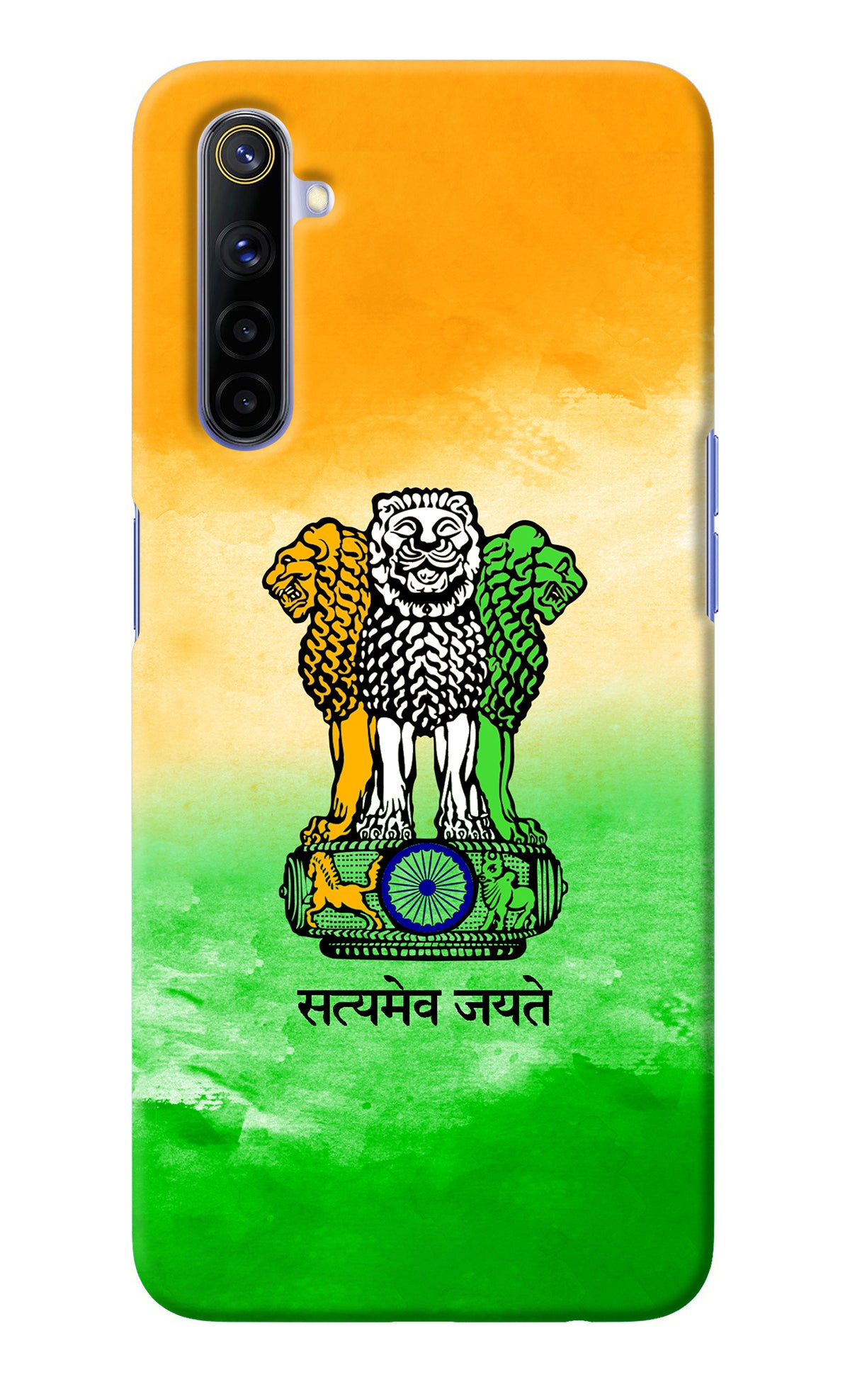 Satyamev Jayate Flag Realme 6/6i Back Cover