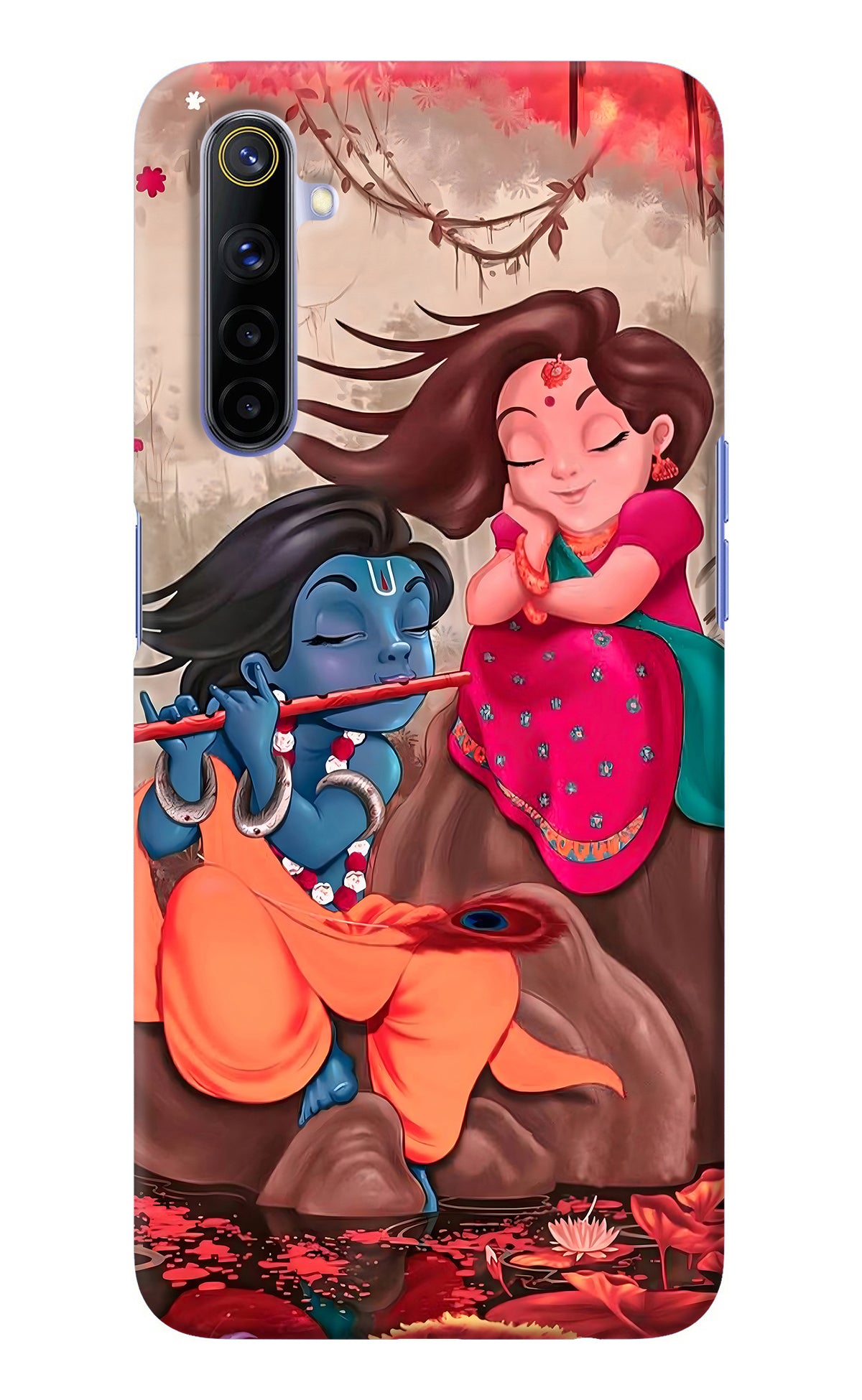 Radhe Krishna Realme 6/6i Back Cover