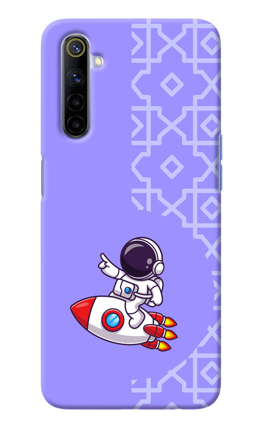 Cute Astronaut Realme 6/6i Back Cover