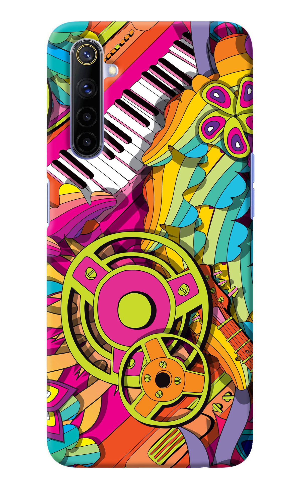 Music Doodle Realme 6/6i Back Cover