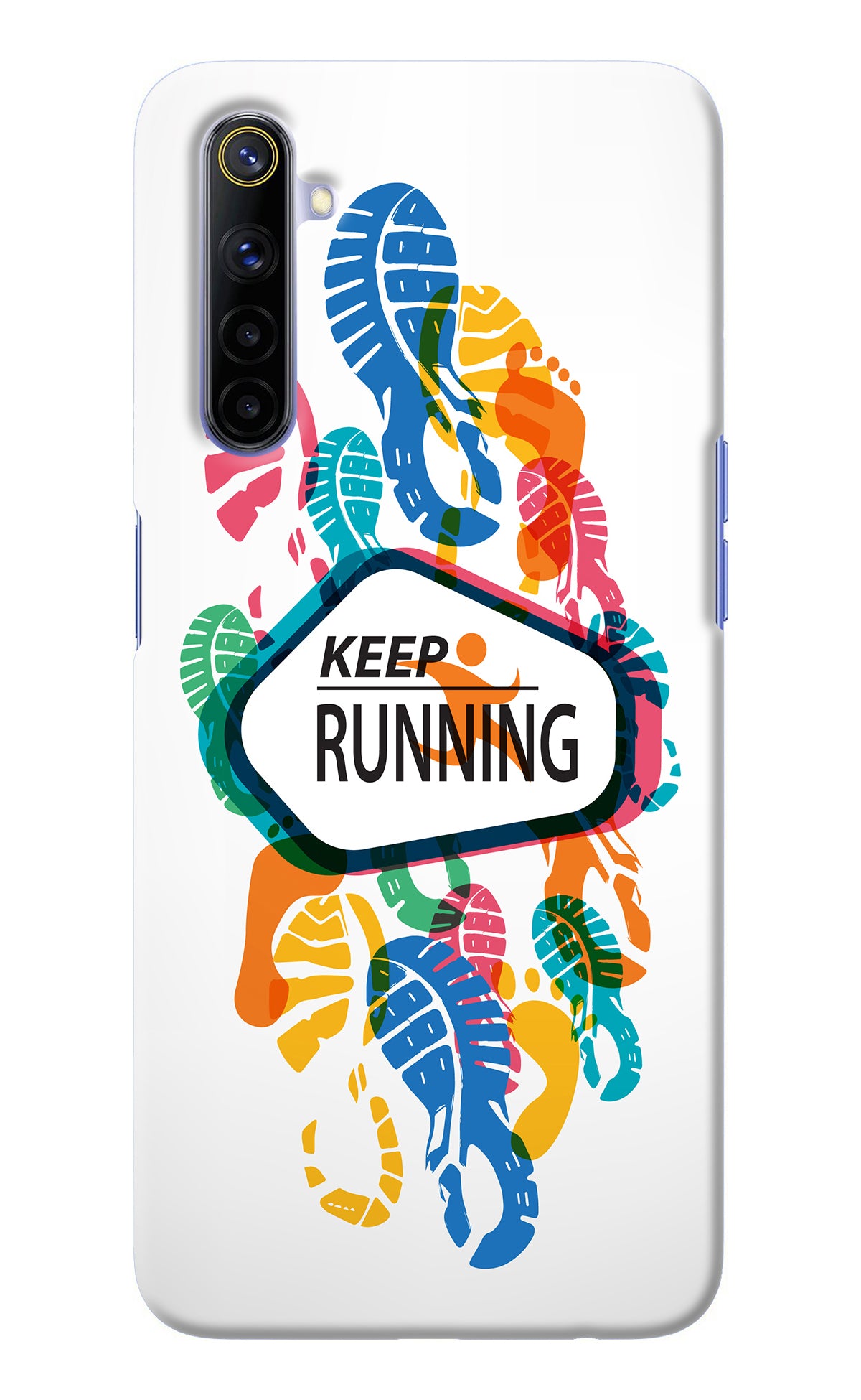 Keep Running Realme 6/6i Back Cover