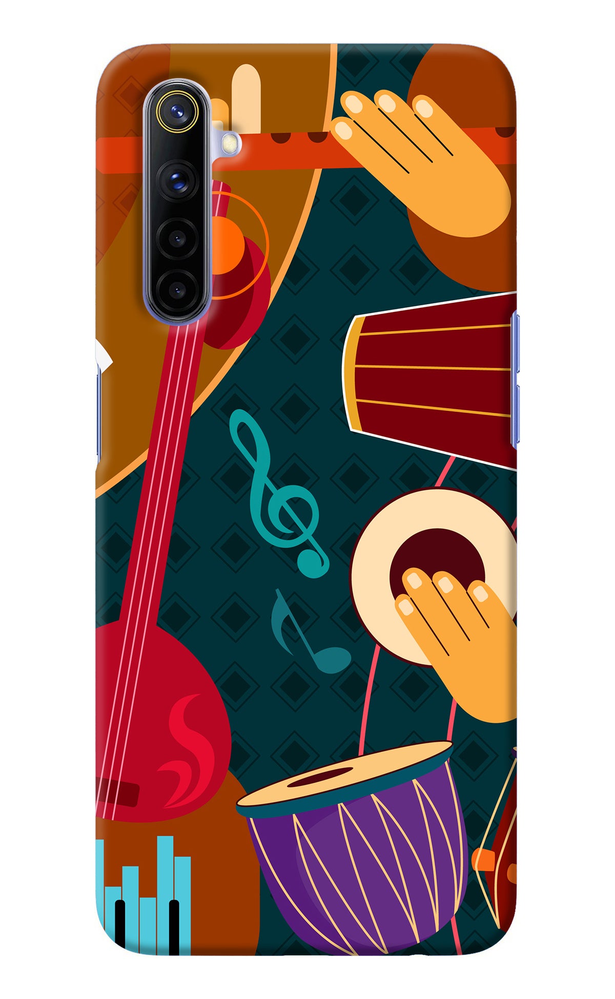 Music Instrument Realme 6/6i Back Cover