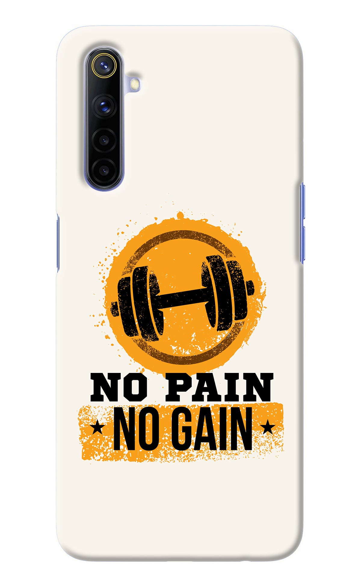 No Pain No Gain Realme 6/6i Back Cover