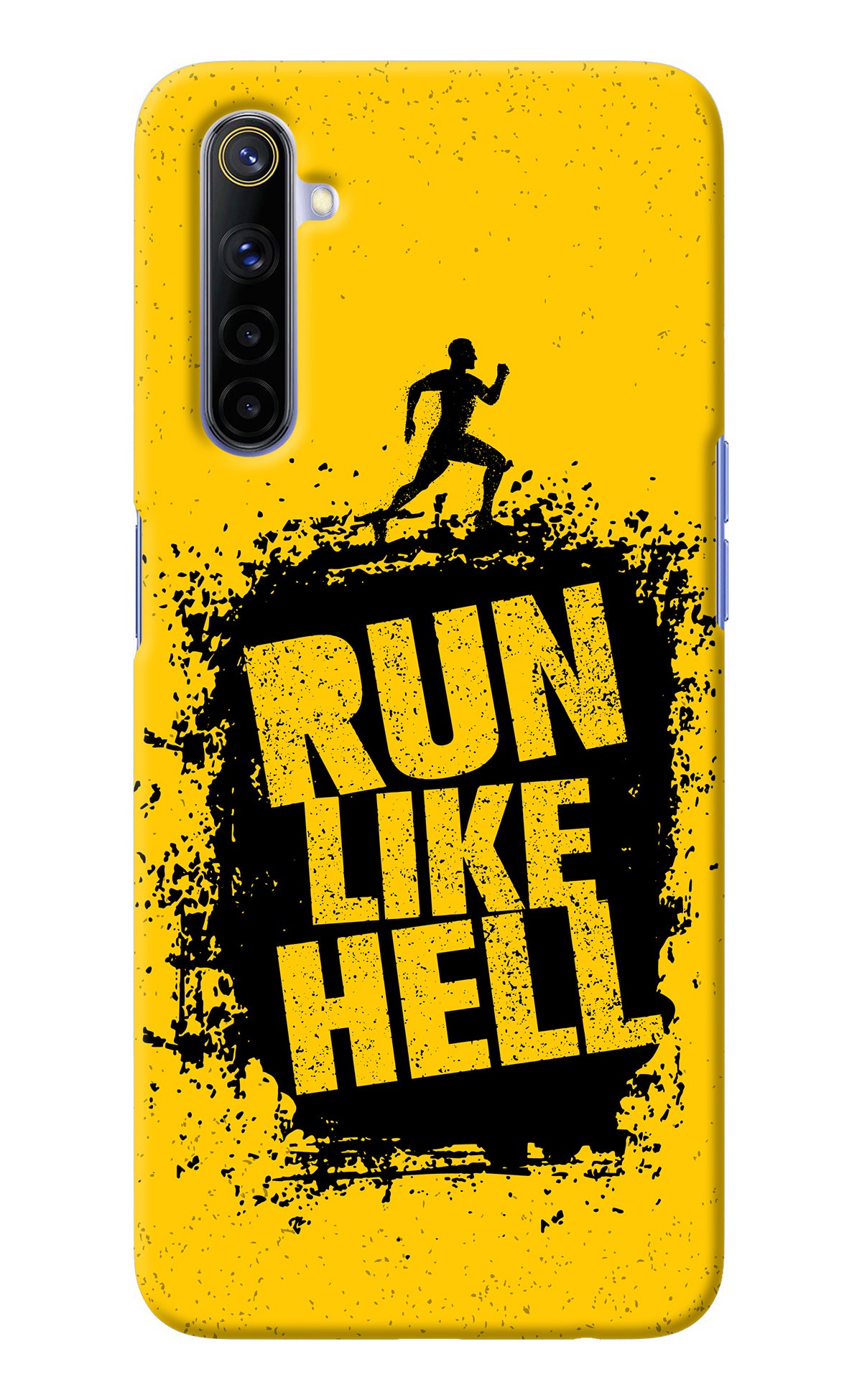 Run Like Hell Realme 6/6i Back Cover