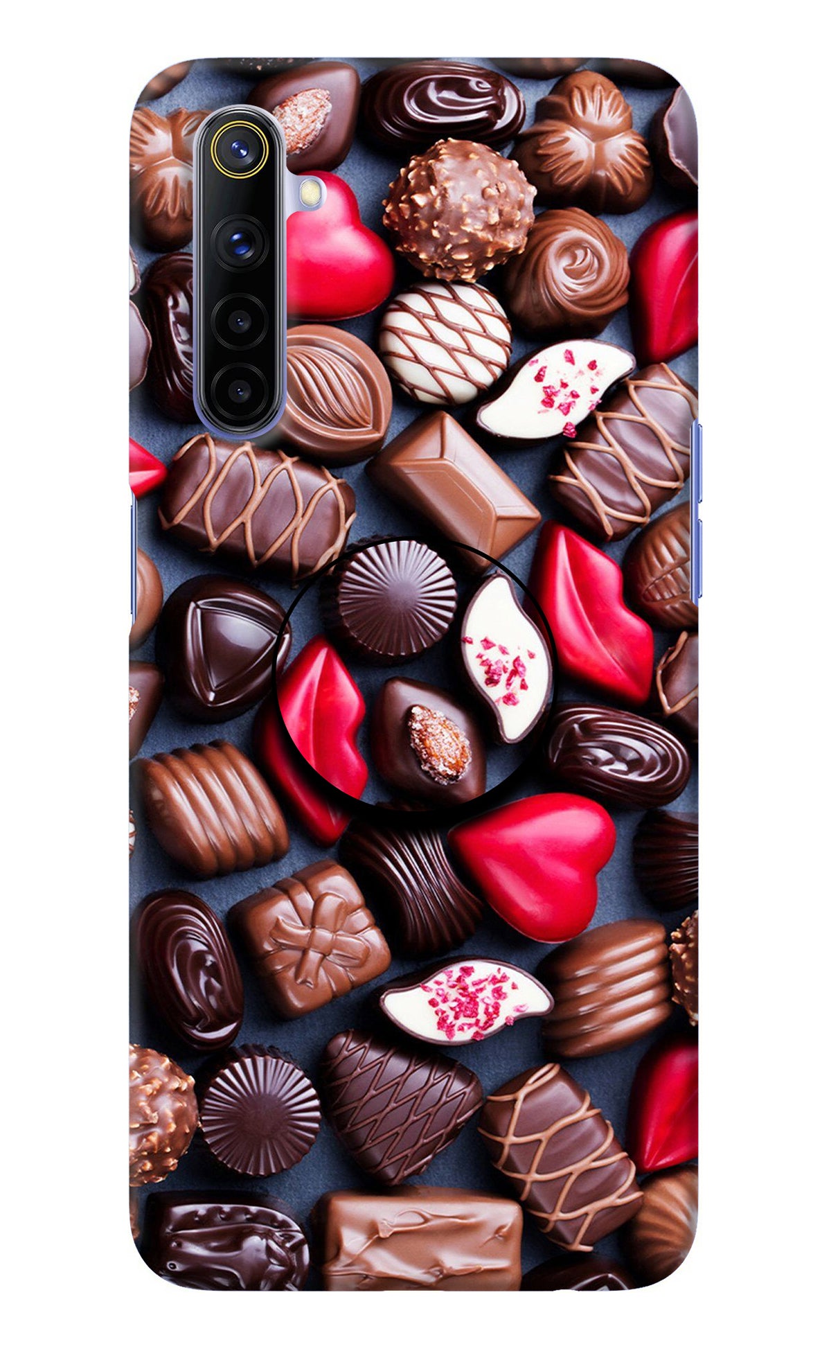 Chocolates Realme 6/6i Pop Case