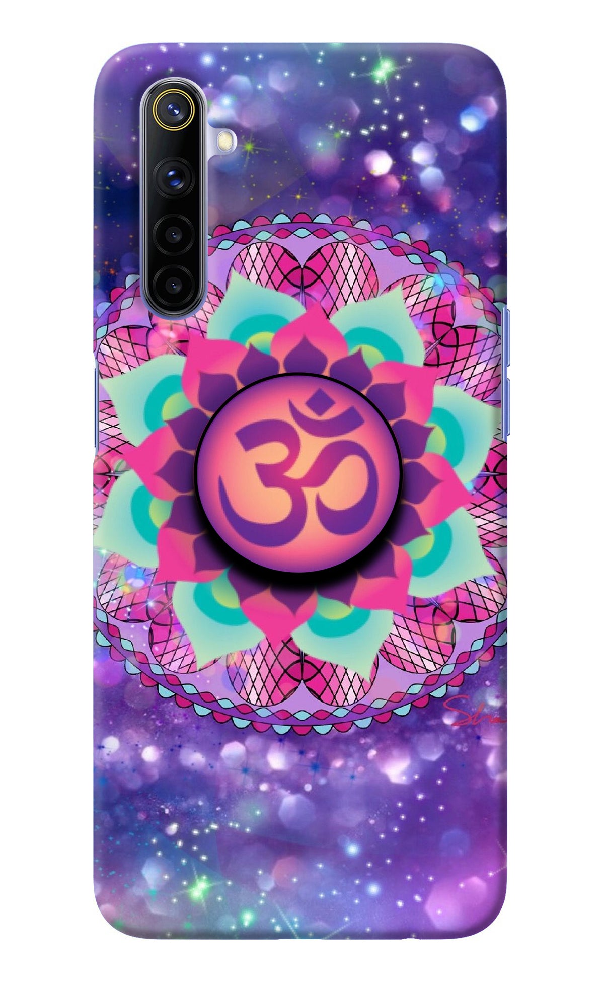 Om Purple Realme 6/6i Pop Case