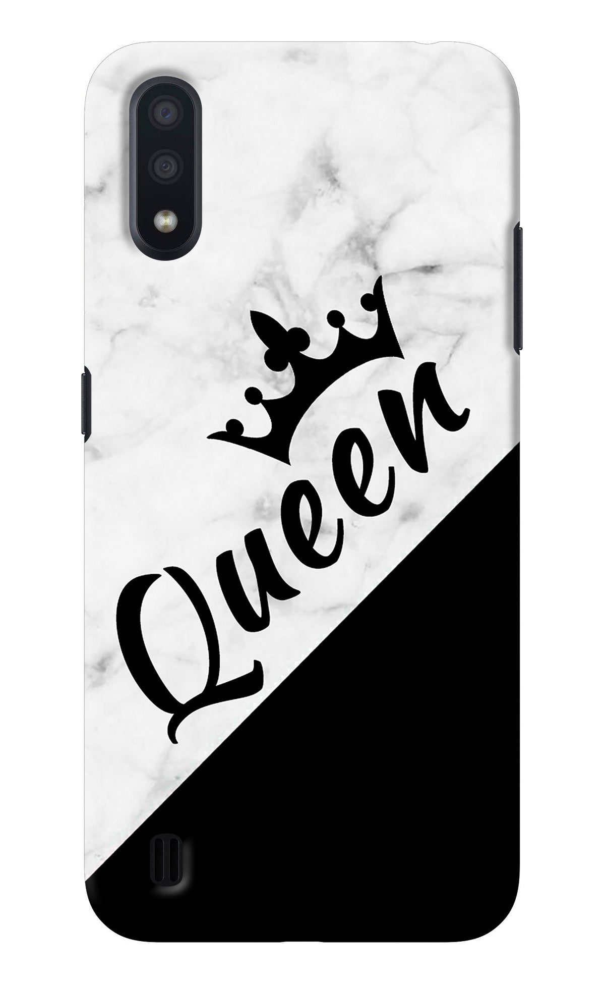 Queen Samsung M01 Back Cover