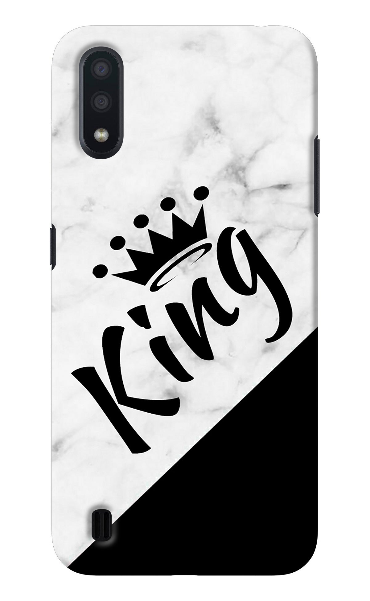 King Samsung M01 Back Cover