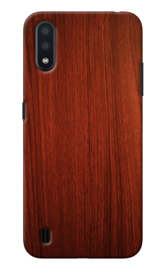 Wooden Plain Pattern Samsung M01 Back Cover