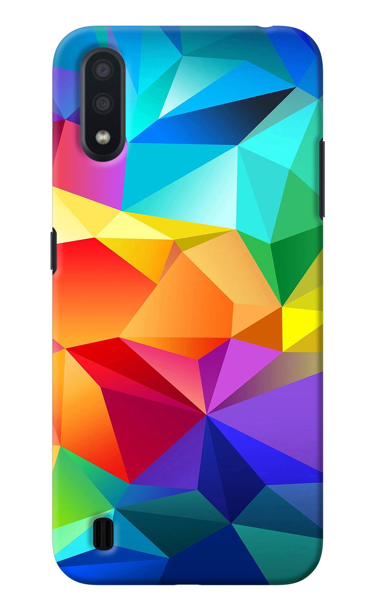 Abstract Pattern Samsung M01 Back Cover